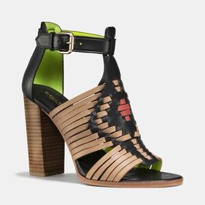 COACH Lorrie Mat Calf Sandal
